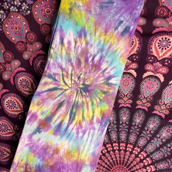 Assymetrical Tie Dyed Dress NWOT Large - Picture 6 of 6